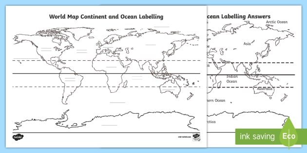 printable world map twinkl