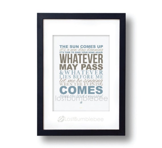 Printable Worship Song Lyrics New Day Dawning -Matt Redman - 10,000 Reasons  Lyrics Song Verses Christian Music Words Bible Based