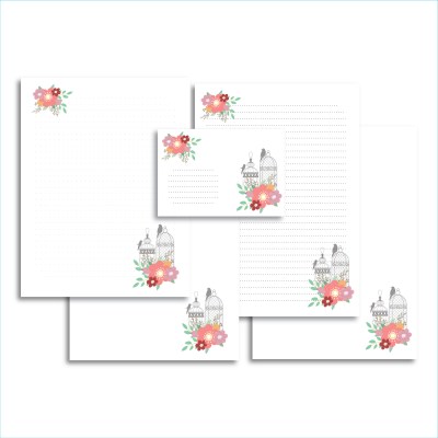 printable writing paper and envelopes