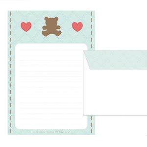 printable writing paper and envelopes