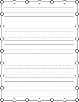 printable writing paper for high school