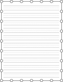 printable writing paper for students