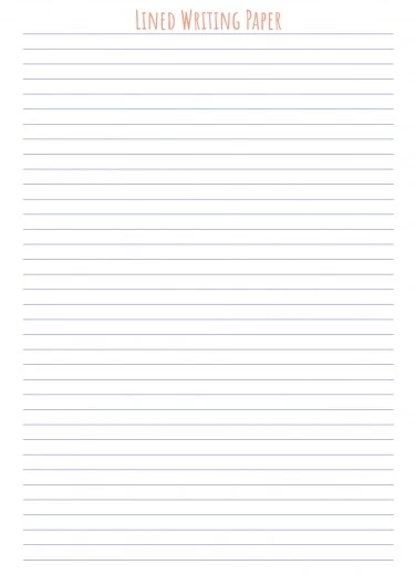 Free Lined Paper Google Docs Templates - gdoc.io