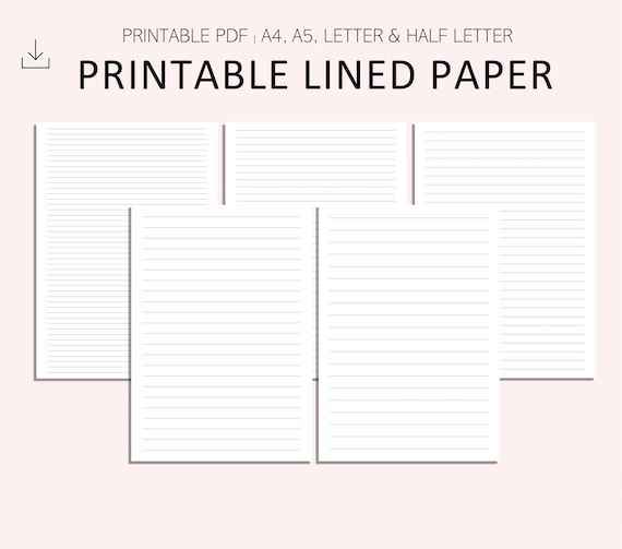printable writing paper pdf