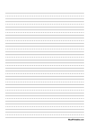 Free Printable Handwriting Paper - Worksheets Library