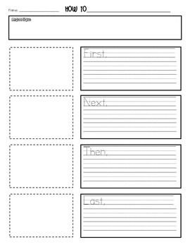 How To Writing Paper Template