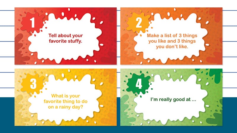 printable writing prompts for kindergarten