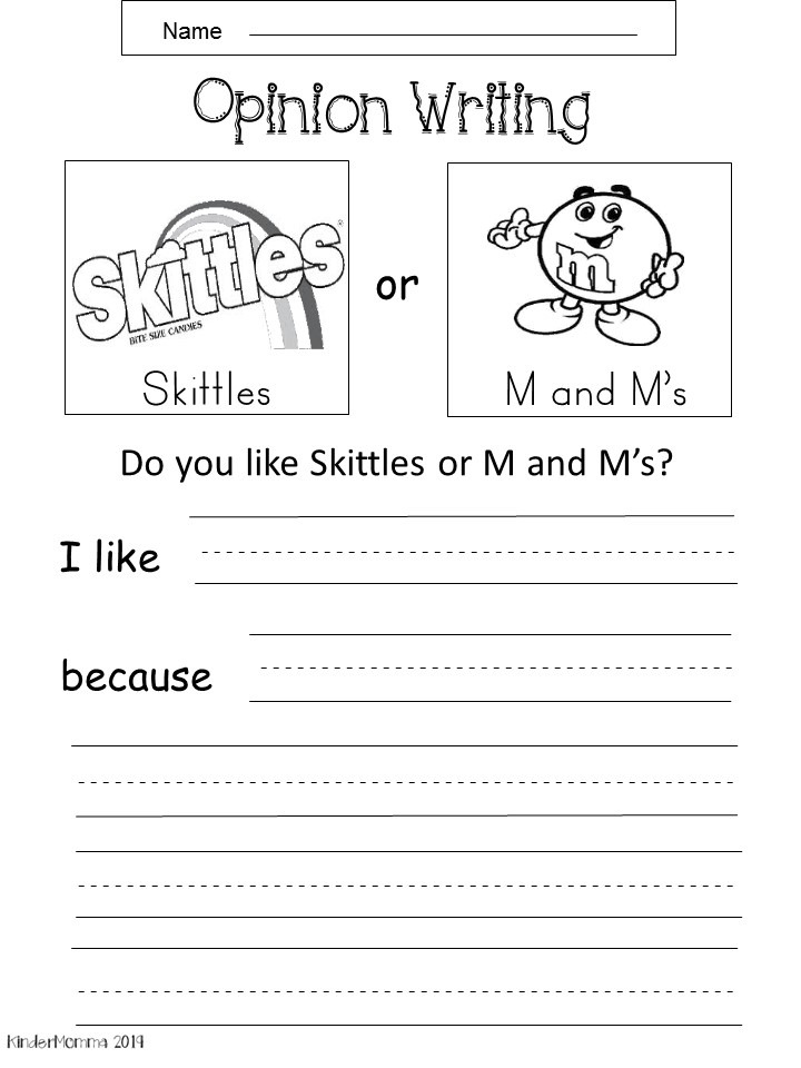 printable writing prompts for kindergarten