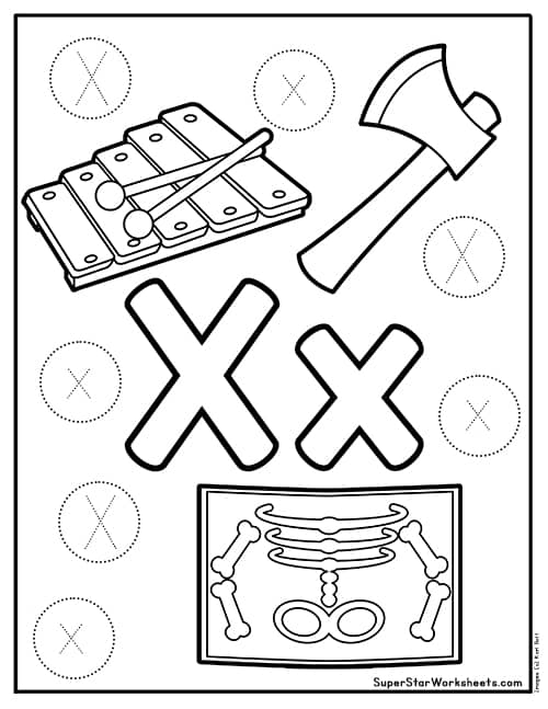 Letter X Worksheets -Worksheets Library