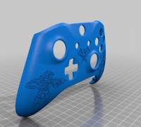 YoRHa Silicone Laser Carving Print Skin Case for Xbox Series X/S Controller  (Radiation Orange) x 1 with Attachments Caps x 10