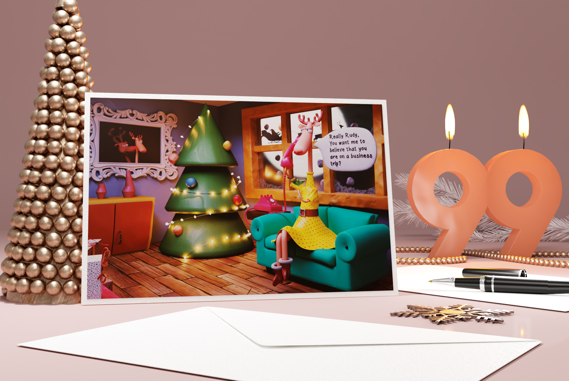 printable xmas cards funny