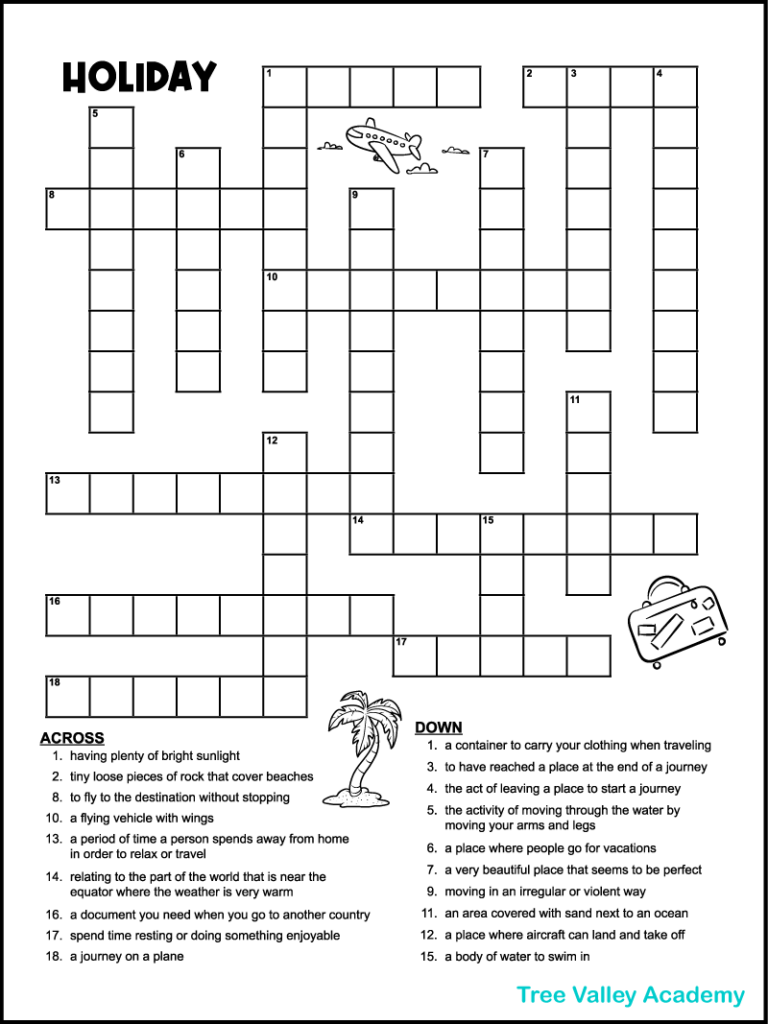 printable xmas crossword puzzles