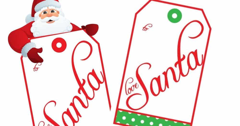 Free Printable Christmas Gift Tags - Farmers Wife Rambles