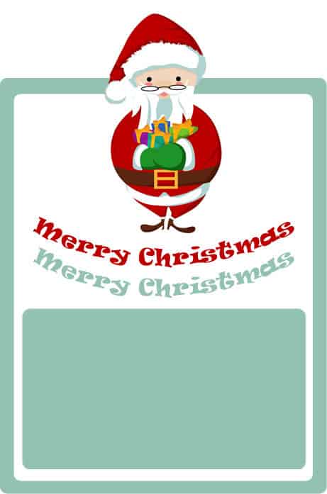 printable xmas gift tags from santa
