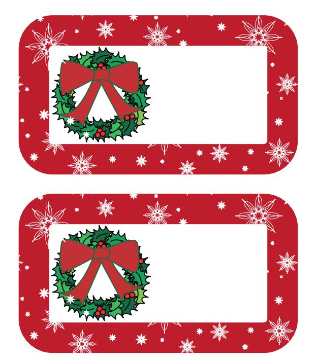 38 Sets of Free Printable Christmas Gift Tags