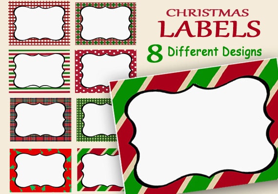 printable xmas name tags
