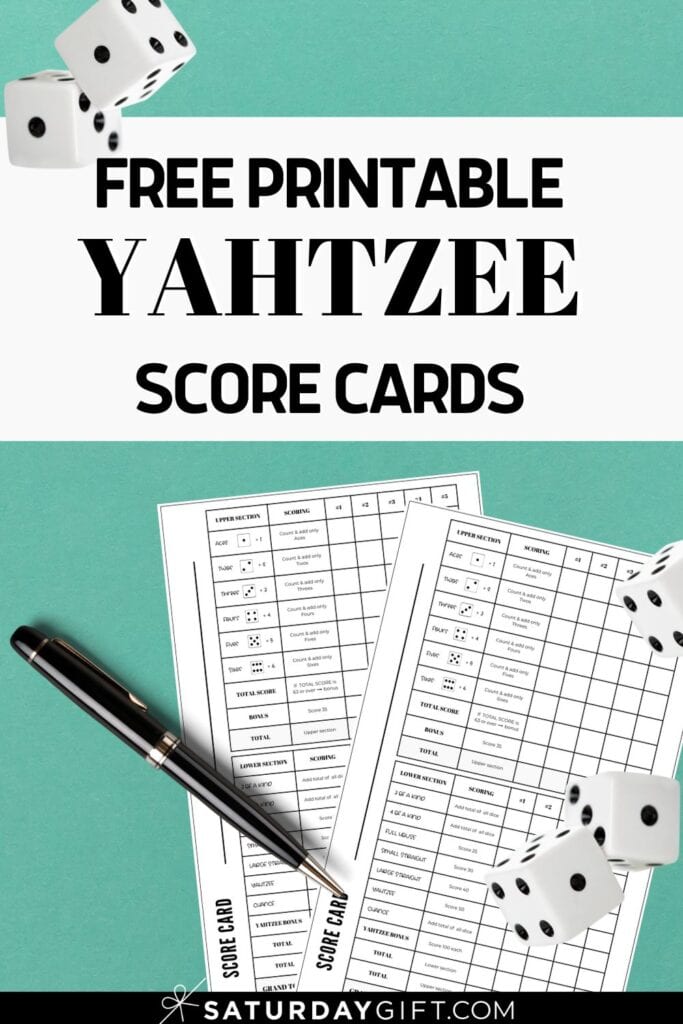 yahtzee-score-card-printable-yahtzee-score-sheets-saturdaygift-worksheets-library for Free Printable Triple Yahtzee Score Sheets Pdf Yahtzee Score Card - Printable Yahtzee Score Sheets | SaturdayGift - Worksheets Library for Free Printable Triple Yahtzee Score Sheets Pdf