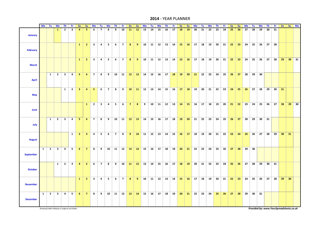 Year Planner