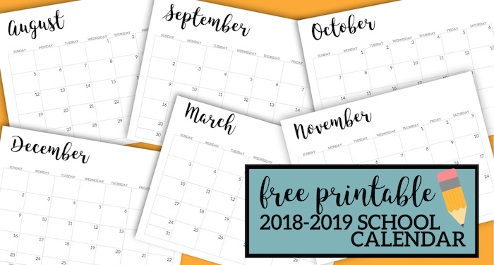 printable year planner april 2018 to march 2019