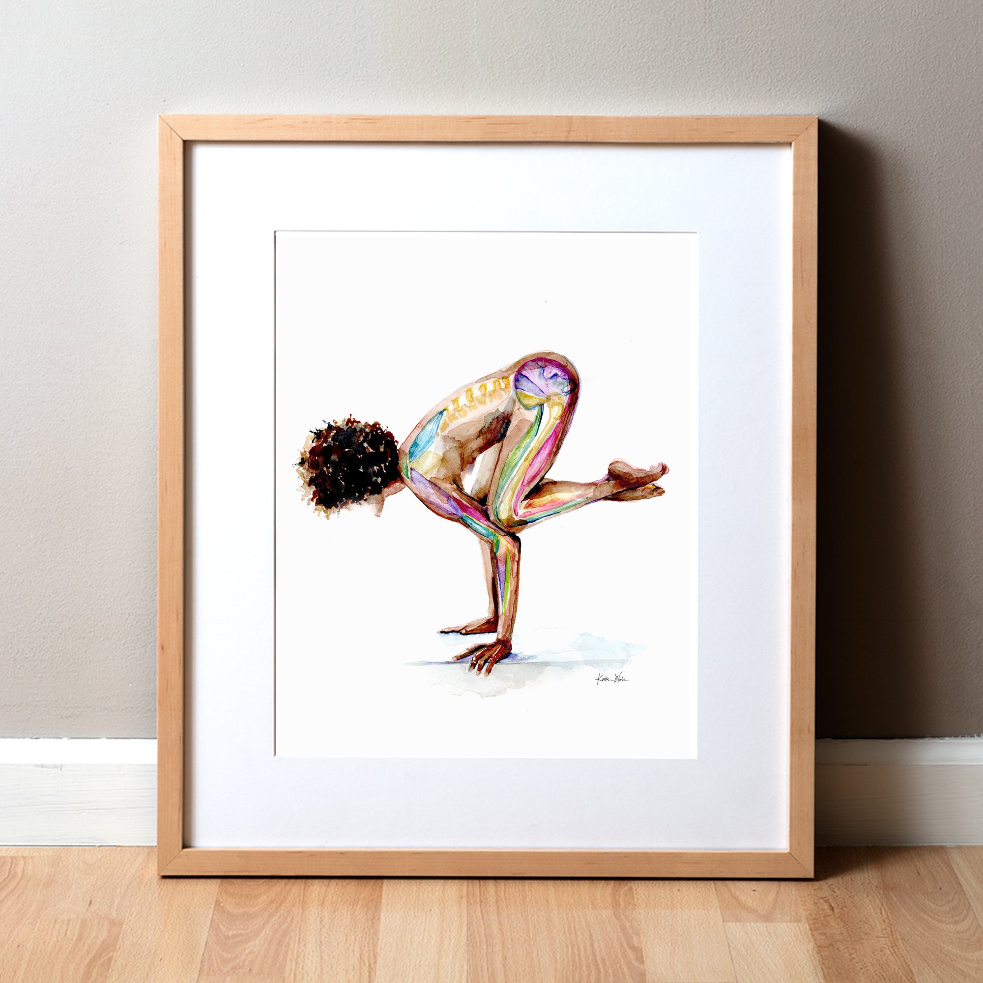 Meditation Yoga Art Print by The Artful House - Fy