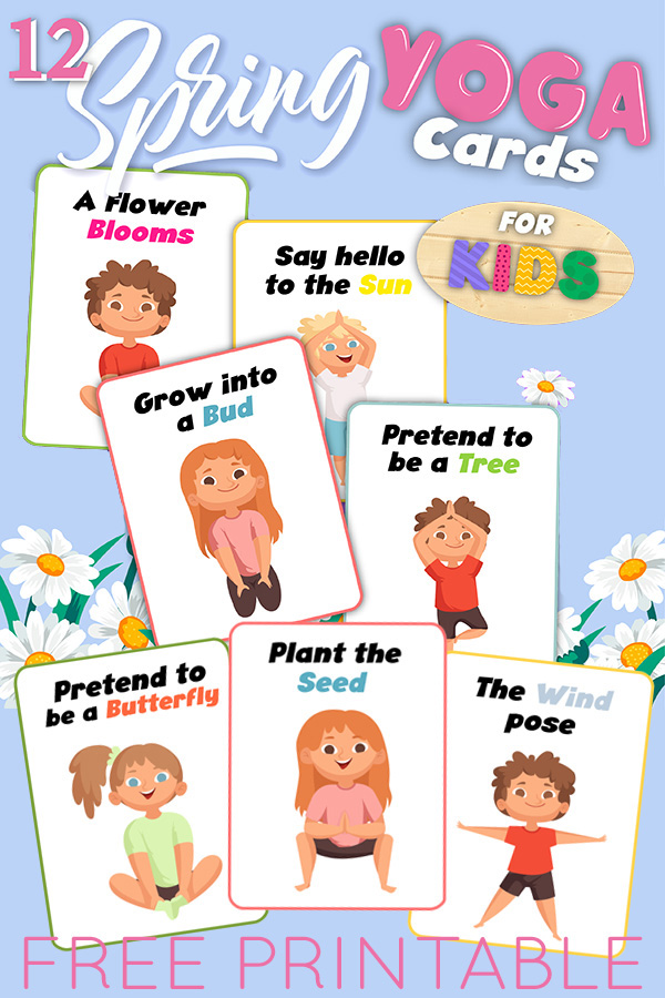 Celebrate Spring with our Printable Spring Yoga Poses Cards