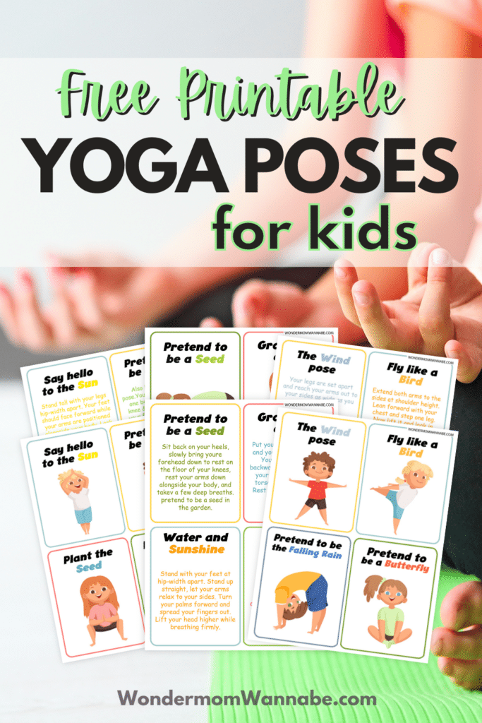 printable yoga cards for toddlers