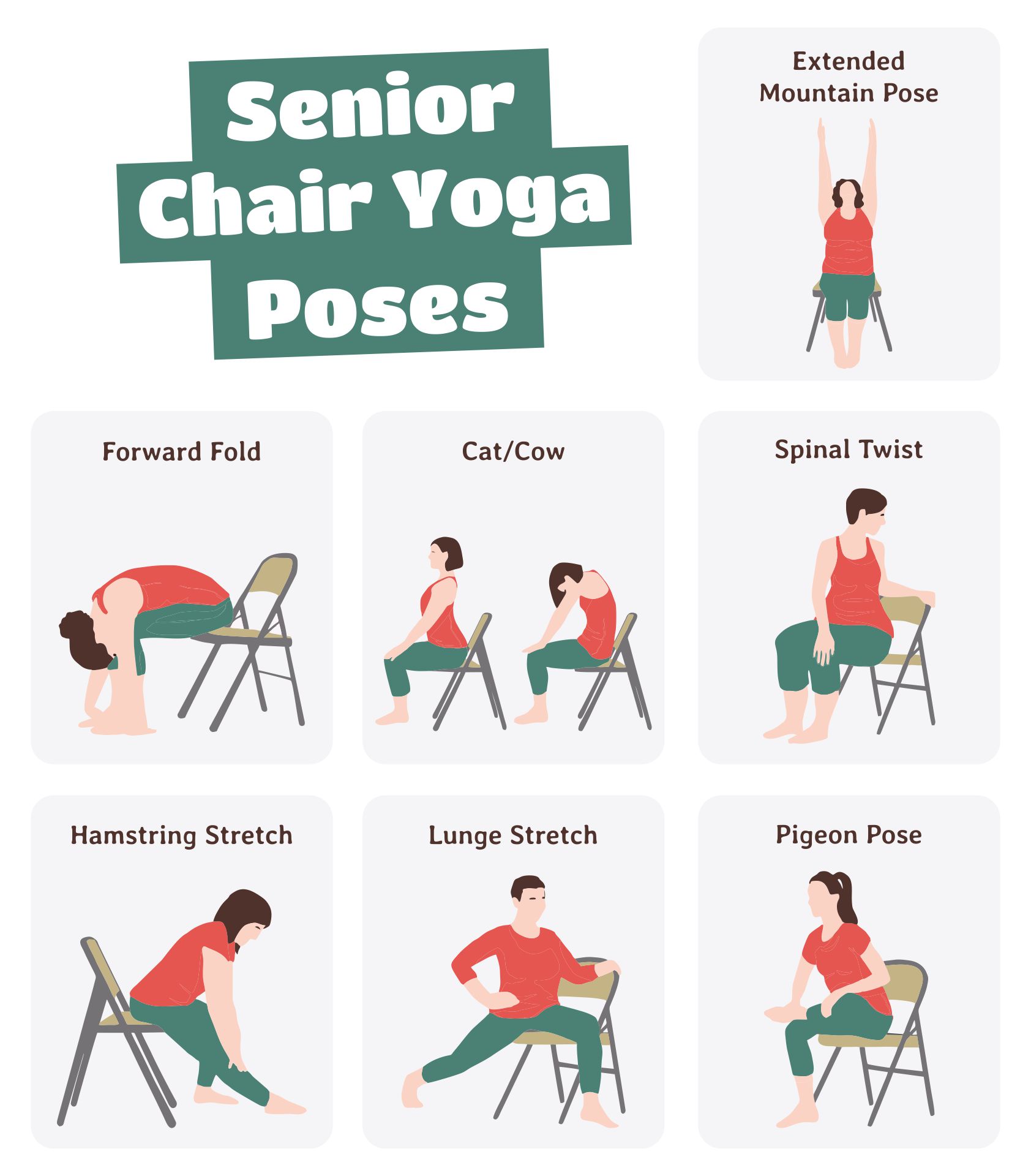 printable yoga poses for seniors
