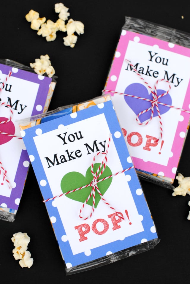 printable you make my heart pop