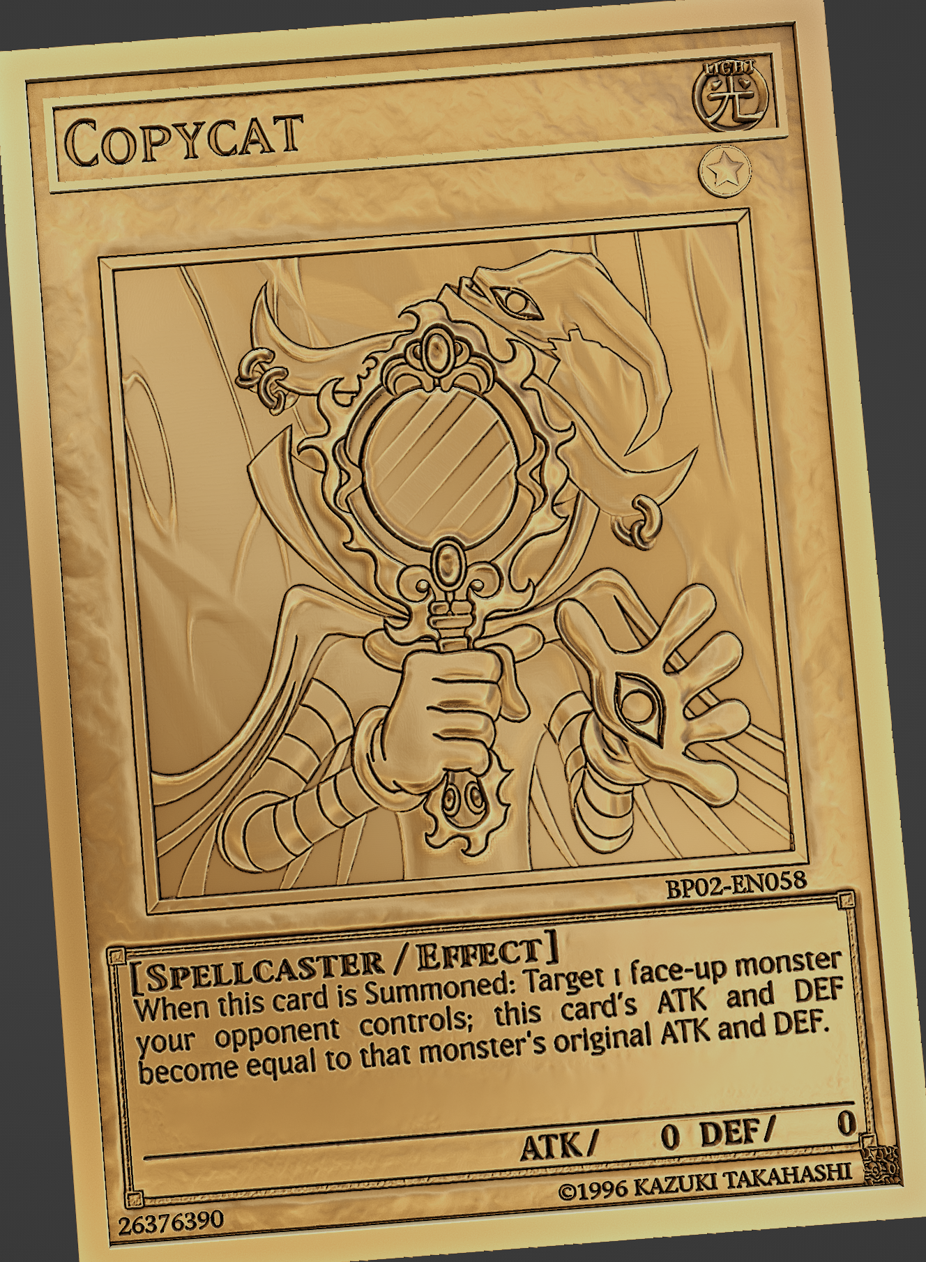 STL file Copycat - yugioh ? ・3D printing model to download・Cults