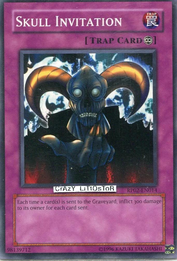 3 X YU-GI-OH SKULL INVITATION COMMON NM/MINT RP02-EN014 | eBay