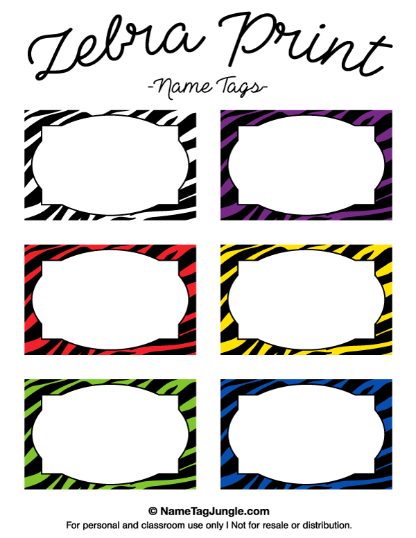 89-00280 R Zebra Print Stencil