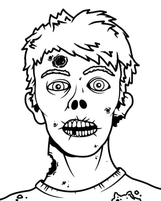 printable zombie pistol targets