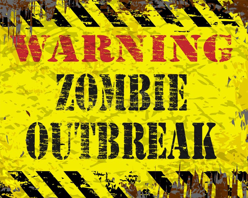 printable zombie signs