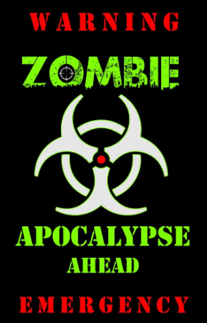 printable zombie signs