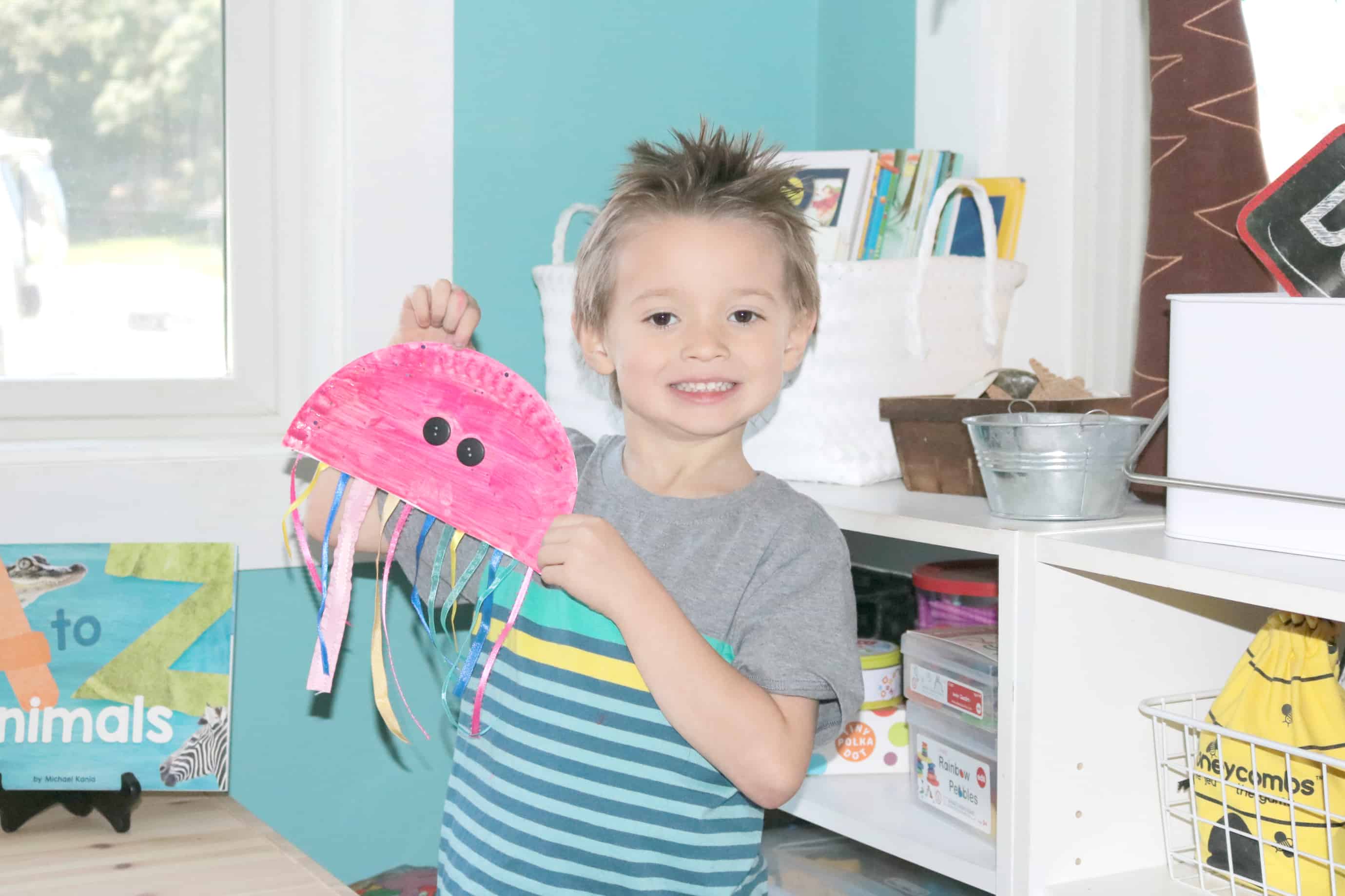 J is for Jellyfish Zoo Craft - The Keeper of the Memories