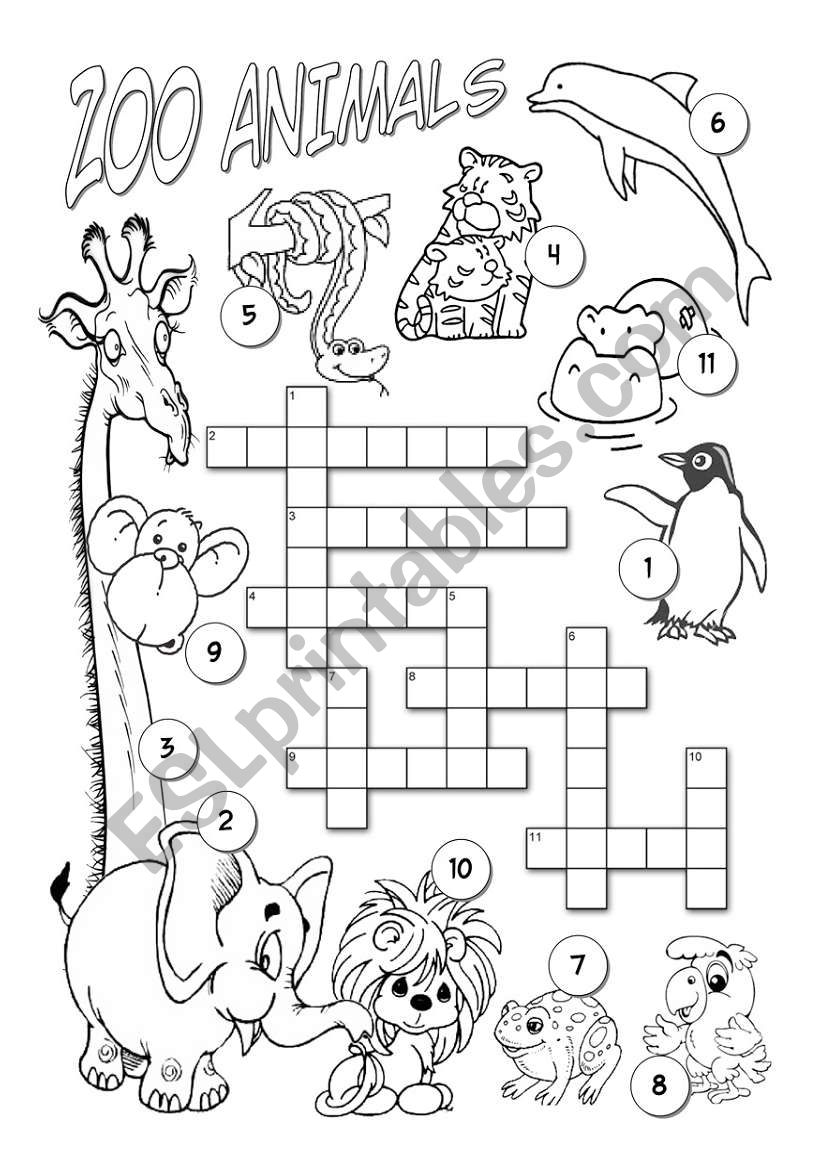 printable zoo worksheets