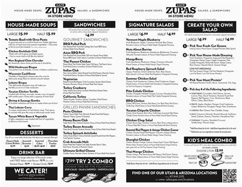 printable zupas menu