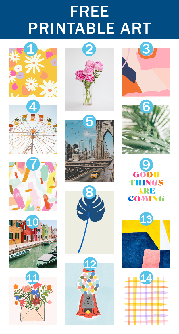 Free Printable Art - The Crafted Life