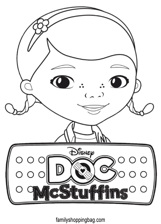 Free Printable Doc McStuffins Coloring Pages and More | Lil ...