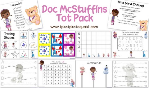 Doc McStuffins ~ Tot Pack