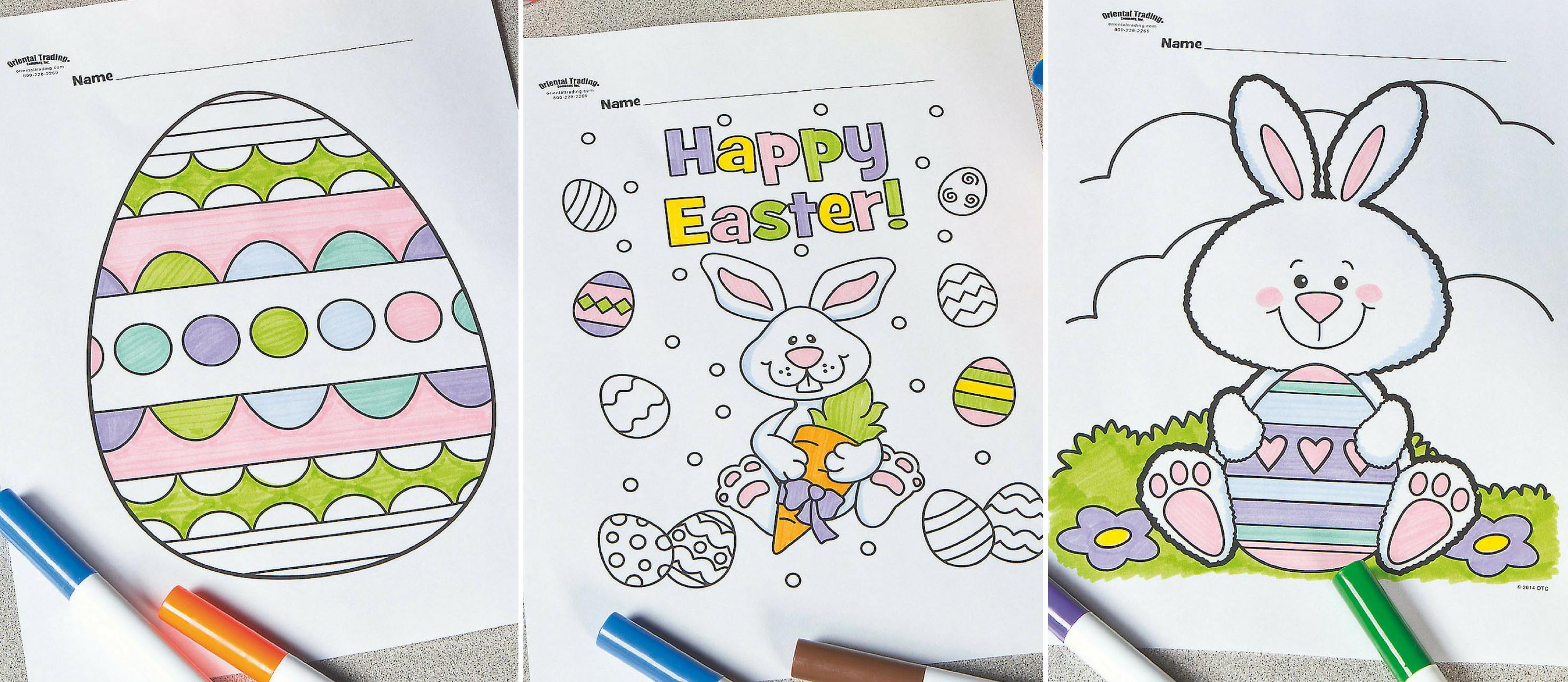 Free Printable Easter Coloring Pages | Fun365