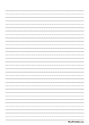 Free Printable Handwriting Paper