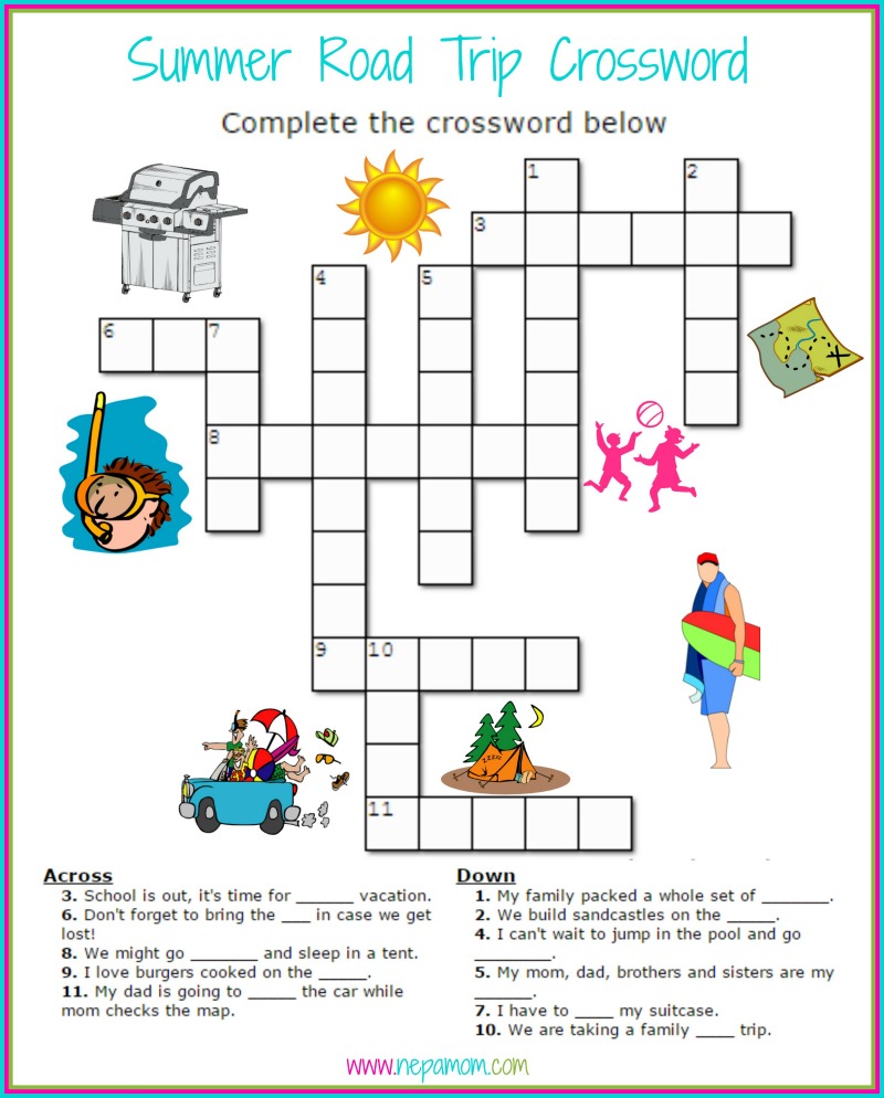 Printable Road Trip Games - Good Food and Family Fun