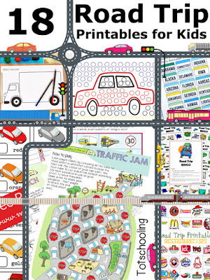 Road Trip Activity Pack for Traveling with Kids | Totschooling ...