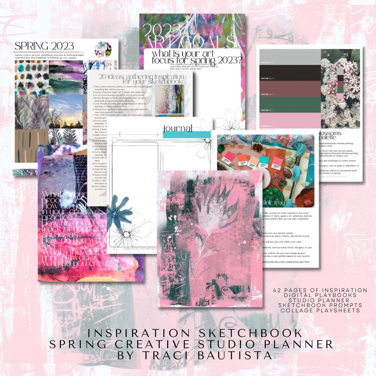 INSPIRATION SKETCHBOOK &  art journals printables ...