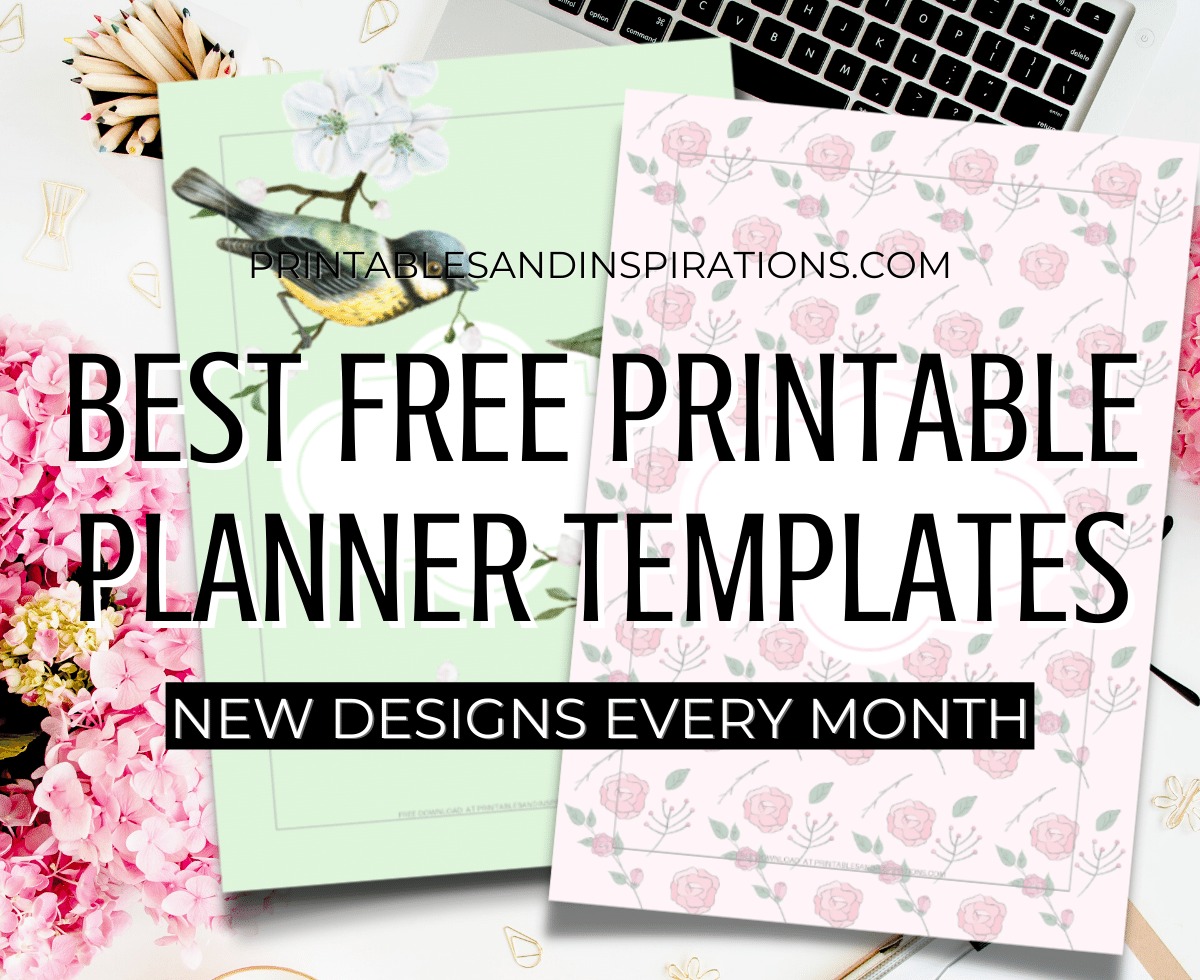 Best Free Printable Planners Updated - Printables and Inspirations
