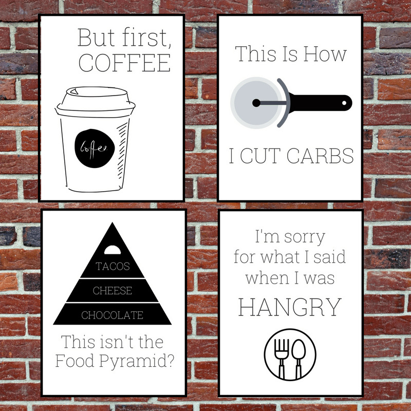 12 Free Kitchen Printables! - Snacking in Sneakers