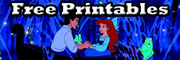 Free Printables for Disneys Animated Movie The Little Mermaid ...