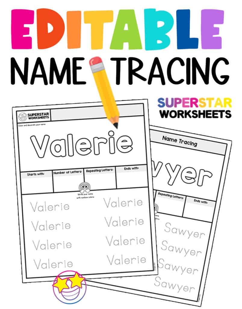 Editable Worksheets -Worksheets Library