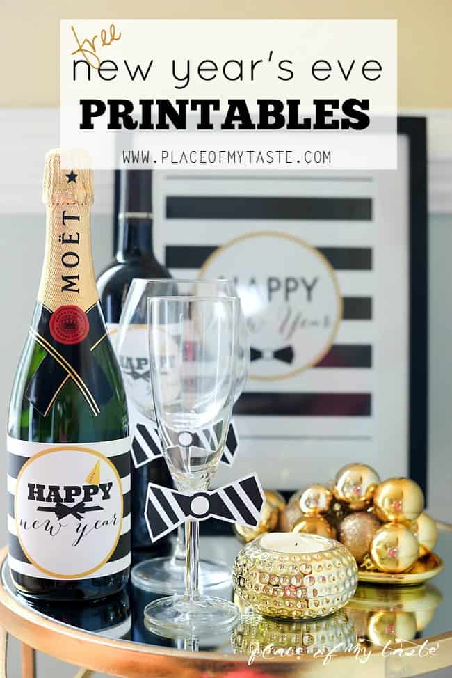 FREE NEW YEARS EVE PRINTABLES
